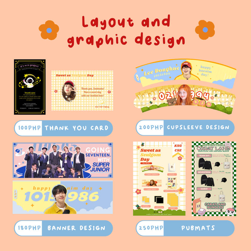 layout and graphic design